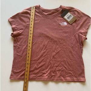 NWT The North Face Shirt Women XL Light Mahogany Activewear Tee (A5)